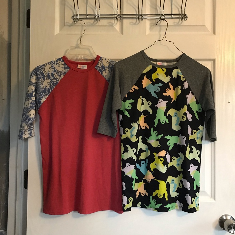 2 kids LuLaRoe Randy size 12